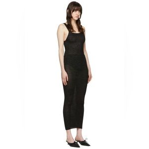 A. Roege Hove- SSENSE Exclusive Black Sheer Midi Dress
